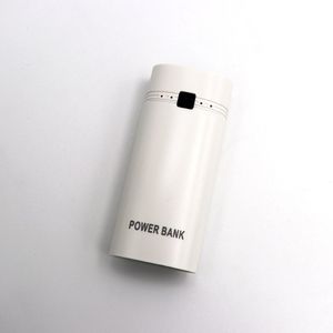Diy 2X18650 Batterij Case Draagbare Powerbank Shell Case Box Usb-poort Met Indicator Voor Iphone Voor Samsung Xiaomi zonder Batterij
