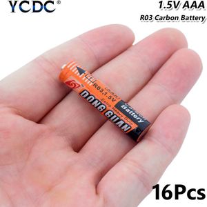 16Pcs Aaa Batterij 1.5V Zink Carbon Batterijen L24a 24ac 4003 824 Am4 Voor Draagbare Printer interphone