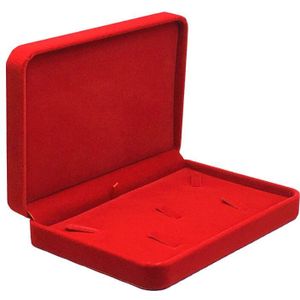 Fluwelen Sieraden Set Dozen Lade Reizen Ketting Ring Oorbel Opslag Case Voor Bruiloft Sieraden Cadeau Pakket Display 17x12x4cm