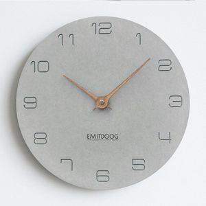 Moderne Minimalistische Wandklok Woonkamer Wandklok Home Klok Creatieve Persoonlijkheid Nordic Amerikaanse Muur Horloge
