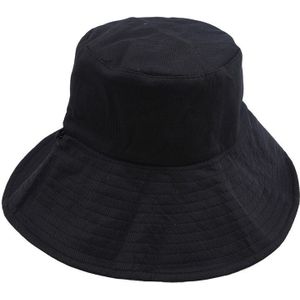 Beach Zonnehoed Dubbelzijdig Visser Hoed Vrouwen Zomer Outdoor Strand Cap Zon Hoeden Vrouwelijke Literaire Stijl Grote Zonnebrandcrème Zonnescherm cap