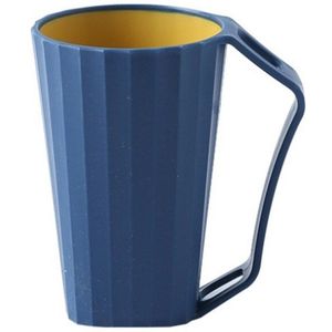 Huishoudelijke Wassen Cup Borstelen Cup Met Handvat Wassen Cup Badkamer Paar Tandenborstel Beker Mondwater Cup Tandenborstel Container