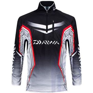 Daiwa Vissen Kleding Mannen Lange Mouw Outdoor Shirts Ademend Snel Droog Anti-Uv Kleding Sport Vest