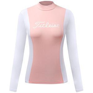 Golf Base Shirts Voor Vrouwen Lichtgewicht Warm Fleece Lange Mouwen Golf Shirts Voor Vrouwen Buitenshuis Sport Shirts