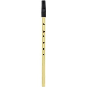 Ierse Fluitje Ierland Fluit Fluitje Tin Whistle Key Van D Penny Whistle 6 Gaten Fluit Chanter Mini Pocket Muziekinstrument goud