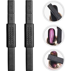 2 Stuks Manicure Cat Eye Magneet Multifunctionele Manicure Magneet Voor Meisje Salon Vrouwen
