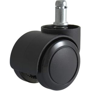 Atomdoc 2 "Bureaustoel Zwenkwiel Universele 50Kg Wiel Vervanging Bureaustoel Draaibare Rollen 50 Mm Wielen Meubels hardware