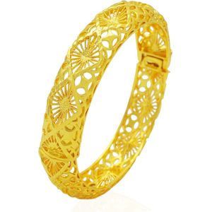 24k Gouden Sieraden Armbanden Voor Vrouwen Dubai armband Bangles & Armband Afrikaanse Wieden sieraden