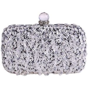 Chi Belle Top Luxe Paillette Shining Extravagante Evening Clutch Bag Zijde-Kous Banket Armband Trendy Case Portemonnee