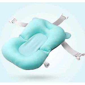 Baby Bad Seat Ondersteuning Mat Opvouwbare Baby Bad Pad &amp; Stoel Pasgeboren Bad Kussen Zuigeling Anti-Slip Soft comfort Body Cushio