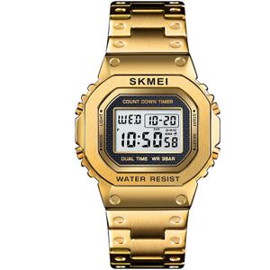 SKMEI Mannen Sport Horloge Beroemde LED Digitale Horloges heren Horloge Zakelijke Mannen Horloges Waterdicht Casual Rvs Man Klok