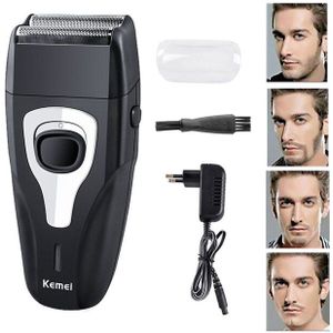 Originele Kemei Krachtige Oplaadbare Elektrische Scheerapparaat Baard Stoppels Facial Elektrische Scheerapparaat Voor Mannen Bald Head Scheren Machine