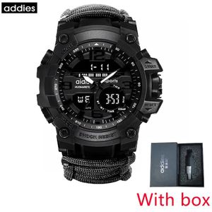 SANDA G stijl Nieuwe Mannen Horloge 50M Waterdichte Sport Militaire Quartz Horloge Voor Mannelijke Elektron Digitale Horloge Reloj de Hombre  1511