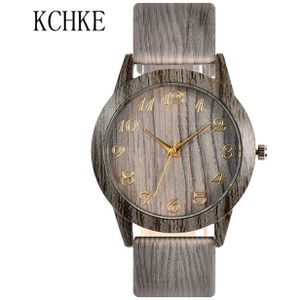 Sport Horloges Vrouwen Mannen Quartz Horloges Casual Houten Kleur Lederen Band Hout Horloge Reloj Mujer Vrouwen Horloge Montre Homme