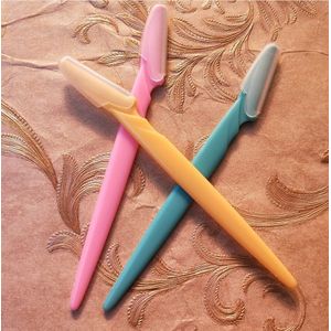 3 Pcs Eenvoudige Wenkbrauw Trimmer Wenkbrauw Trimmer Make Scheren Mes Scheren Mes