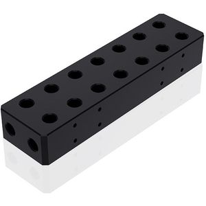 Bykski B-L2-8BM-X Gpu Water Terminal Blok Voor Computer Videokaart Waterkoeling Blok Bridging Module Adapter Pom Connectoren