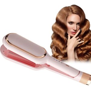 Professionele Snelle Wave Iron Hair Curler 2 Vaten Krultangen Wand Keramische Triple Barrel Ei Roll Stok Krullend Haar Waver tool