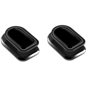 2 Stuks Kleur Rhinestone Crystal Haken Auto Opknoping Tas Houder Thuis Muur Ornamenten Decor Haken Creatieve Mini Bling Haak