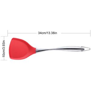 Siliconen Spatel Non-stick Flexibele Koken Spatel Met Rvs Handgreep Koken Spatel Boter Spatel Cutter Tool
