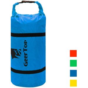 Geertop Verstelbare Compressie Tent Zak Polyester Lichtgewicht Waterdichte Vervanging Opslag Zak Plunjezak Camping Gear Blue