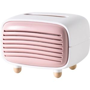 Radio Tissue Case Radio Tissue Doos Plastic Woonkamer Chic Papieren Handdoek Opbergdoos Hotel Restaurant Home Decoratie Benodigdheden