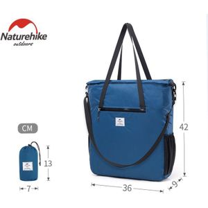 Naturehike sport Messenger bag 18L Opvouwbare Lichtgewicht Siliconen 30D Tote Bag lichtgewicht waterdichte Sport Crossbody Tassen