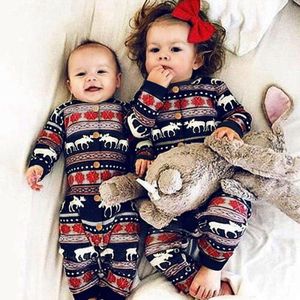 0-18M Pasgeboren Kid Baby Boy Meisje Kerst Trui Lange Mouwen Gebreide Bodysuit Xmas Party Club Leuke Warm outfit