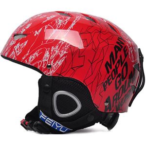 Gobygo Kinderen Hoge Ski Snowboard Fietshelm Outdoor Fitness Sport Winter Warm Houden Veiligheid Hoofdbescherming