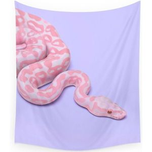 Roze Snake Tapijt Muur Opknoping Polyester Thuis Slaapkamer Decor Sprei Strand Mat Deken Yoga Mat Dorm Decor