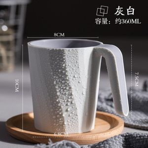 Mond Cup Tandenpoetsen Cup Antislip Zonder Cover Twee-Kleur Paar Tand Mok Wassen Cup Badkamer Benodigdheden