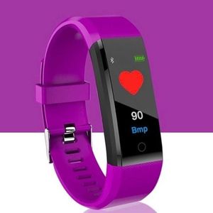 115Plus Smartwatch Bluetooth Sport Smart Armband Hartslag Bloeddruk Monitoring Gezondheid Waterdicht Horloge Polsbandje