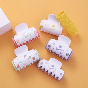 2 Stks/partij Haar Rollen Bang Roll Curler Haar Krultang Plastic Zelfklevende Haar Curling Kappers Gereedschap Meisje Schoonheid Styling tool