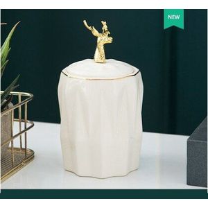 Nordic Keramische Wattenstaafje Houder Tandenstoker Box Kleine Opslagtank Opslagtank Huishoudelijke Hotel Badkamer Benodigdheden