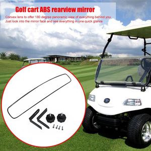 Achteruitkijkspiegel Bolle Styling Vervangende Onderdelen Veiligheid Golfkar Abs Universal Clear Panoramisch Extra Brede Rijden Installeren
