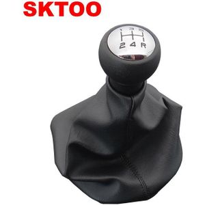 SKTOO Auto Handleiding 5 Speed Gear Versnellingspook Cover Handvat Shifter hendel Voor Peugeot 206 306 307 3008 Voor Citroen C2 C4 Picasso