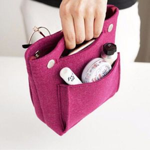 Obag Vilt Doek Binnentas Dames Mode Handtas Multi-zakken Opslag Cosmetische Organizer Tassen Bagage Tassen Accessoires