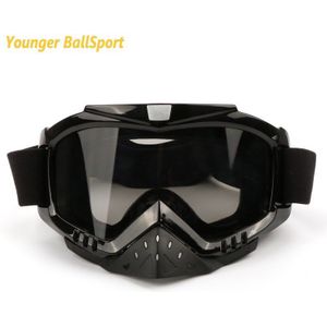 Motorfiets Beschermende Gears Flexibele Cross Helm Gezichtsmasker Motocross Goggles Atv Dirt Bike Utv Eyewear Gear Bril Skibril