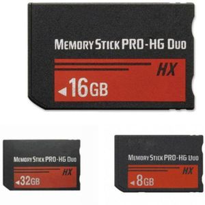 Real Capaciteit! 8 Gb 16 Gb 32 Gb MS Hx Memory Stick Pro Duo Geheugenkaarten Met