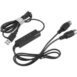 Midi Naar Usb Adapter Kabel Bedraad Bluetooth Draadloze Kabel Adapter Converter Voor Pc Naar Music Keyboard Adapter Cord