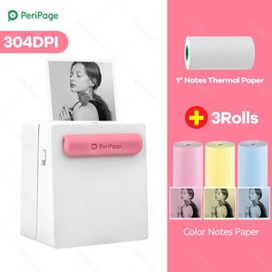 Peripage Mini Pocket Printer Draadloze Thermische Photo Printer Labels Android Iphone Kids A8 Navidad Regalos Impresora