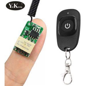 Drukknop Saving Mini Relais Contact Rf Draadloze Switches3.7v4.2v5v6v7.4v9v12v 433 Smart Home Kleine Tiny Remote Schakelaars Vragen