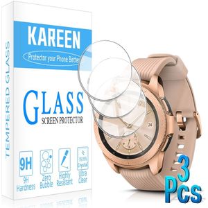 3Pcs Gehard Glas Voor Samsung Horloge 3 42Mm 46Mm 41Mm 45Mm Gear S2 Sport S3 klassieke Frontier Screen Protector Glas Films