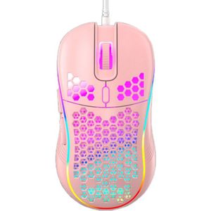 2022 Wired Mechanische Gaming Muizen Usb Lichtgevende Licht Muis 7200Dpi Verstelbare Optical Gamer Mouse Voor Pc Computer Game