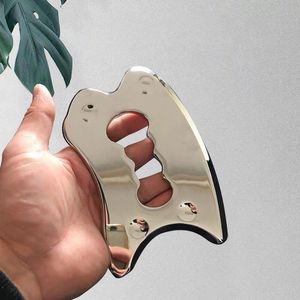 Gua Sha Tool Staal Handmatige Schrapen Massager Skin Tissue Voor Myofasciale Release Mobilisatie Fysieke Tool Therapie