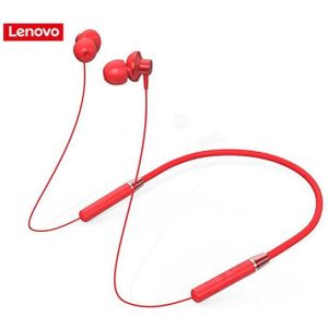 Originele Lenovo HE05 Bluetooth 5.0 Draadloze Headset Magnetische Nekband Sport Running Oortelefoon Oordopje Waterdicht Ruisonderdrukkende