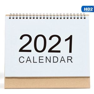 Desktop Kalender Coil Dagelijkse Maandelijkse Planner Jaarlijks Agenda Desktop Opmerking Office Schoolbenodigdheden