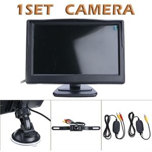 Wireless Backup Camera 1 Set 5 Inch Tft Lcd Auto Monitor Achteruitrijcamera Draadloze Met Monitor Achteruitrijcamera Voor auto