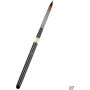 1Pc Artistieke Art Eekhoorn Haar Kwast Schilderij Borstels Afneembare Aquarel Borstel Voor Tekening Art Supplies