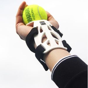 Professionele Tennis Trainer Dienen Bal Machine Pols Fixatie Zelf-Studie Action Training Tool Tennis Training Accessoires