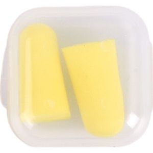 Anti-geluid Oordopjes Geluidsisolatie Gehoorbescherming Oordopjes Slapen Stekkers Voor Reizen Ruisonderdrukking Met Plastic Case